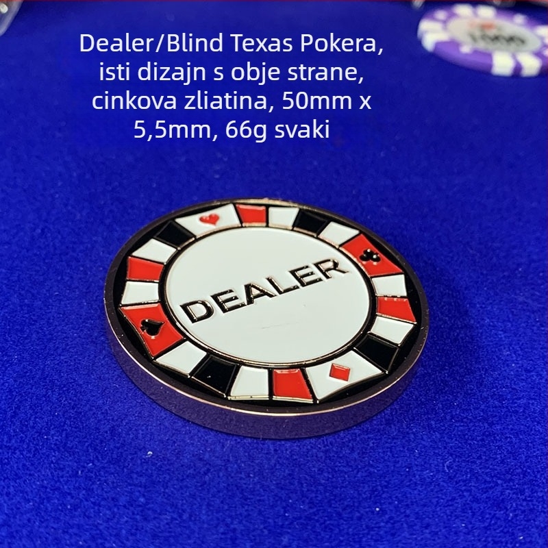 Poker žetoni Joie Casino | keramičko-visoko gusto polimerno-kompozitno, pogodno za šah i igre s kartama