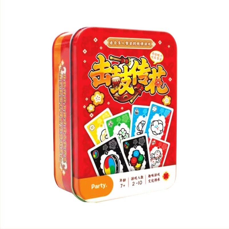 Deluxe kartaška igra za zabavu s debelim sjajnim kartama — Fun branda, društvena kartaška igra za djecu 4–6 godina