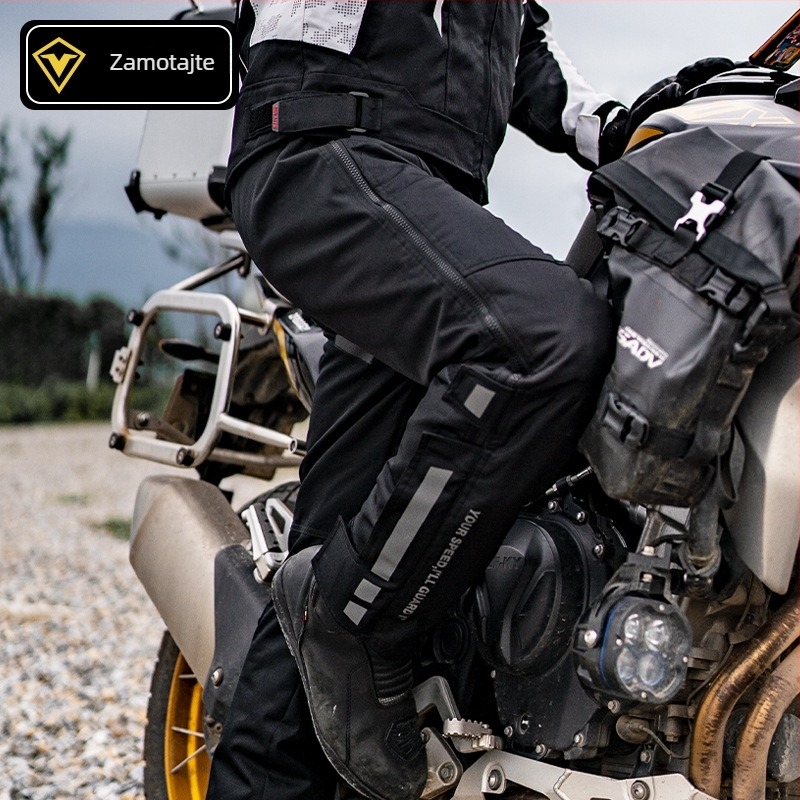 Zimske motociklističke hlače s električnim grijanjem, brzo otpuštanje, vjetro- i vodootporne, 600D Oxford, unisex