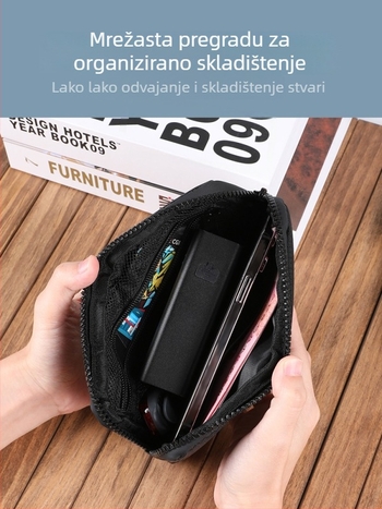 Linding torbica za bicikl – PVC i poliester, kapacitet 1, model 1, za pohranu telefona i sitnih predmeta