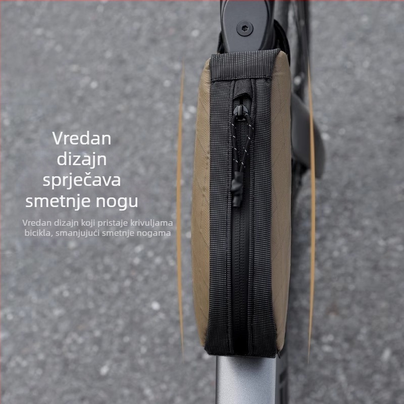 Prednja torba za upravljač za cestovne i MTB bicikle, najlon, 1L, KS694, Kuasuodt/Cross-Speed Sports, pohrana
