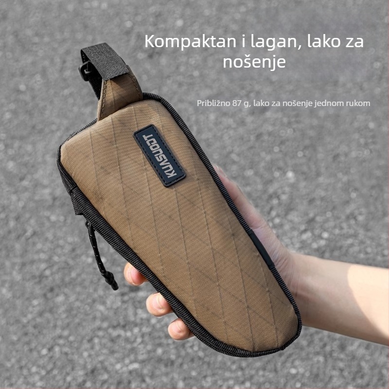 Prednja torba za upravljač za cestovne i MTB bicikle, najlon, 1L, KS694, Kuasuodt/Cross-Speed Sports, pohrana