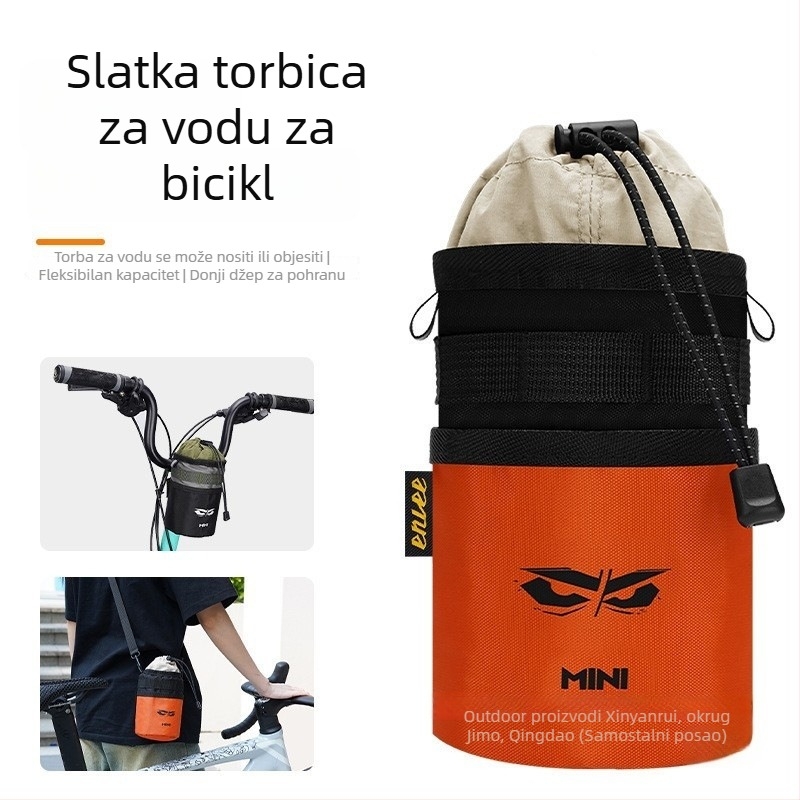 Prednja torbica za bicikl s pretincom za bocu, kompatibilna s MTB i cestovnim biciklima, Sheng bangrong
