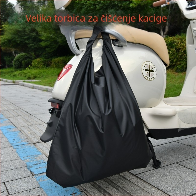 Torba za kacigu od vodootpornog Oxford materijala za vožnju – sklopiva, prijenosna, višenamjenska torba za pohranu opreme