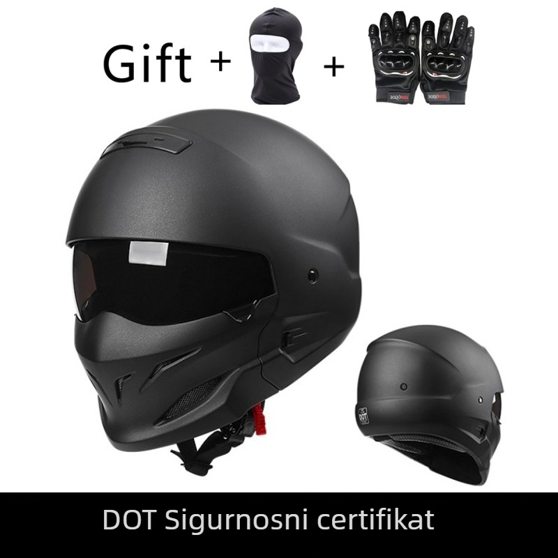 Muška retro kaciga Scorpion – ABS polukaciga za četiri sezone