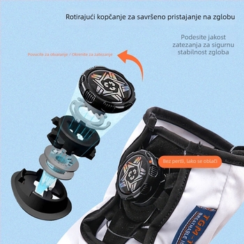 Unisex rukavice za skijanje za odrasle, Kevlar, pletene, s ugrađenom zaštitom zgloba, za snowboard