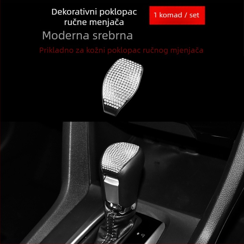 Dekorativni prsten za gumb klimatizacije kompatibilan s Civicem 10. generacije, ukrasna pločica za središnju konzolu; metal; bez prilagodbi