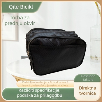 Torba za bicikl, prednja torba s zatvaračem, platno, marka XJ, podrijetlo Hebei