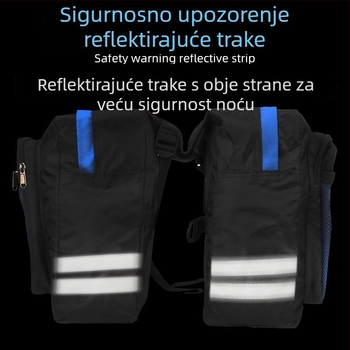 XW platnena stražnja torba za bicikl, model Bicycle Rear Camel Bag