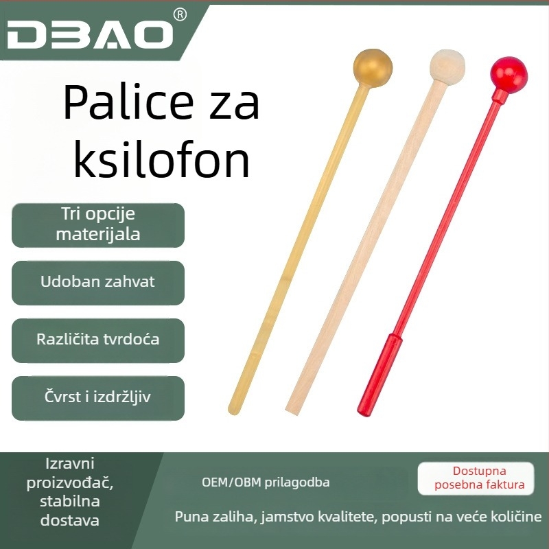 Mallet za Glockenspiel - ABS, Model DB-012, Brend DBAO, Pribor za udarne instrumente