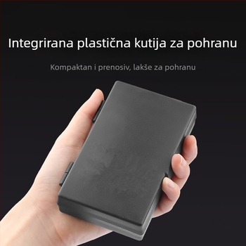 Set odvijača za satove s križnim i ravnim vrhovima, visoke čvrstoće od karbonskog čelika, za popravak i demontažu satova