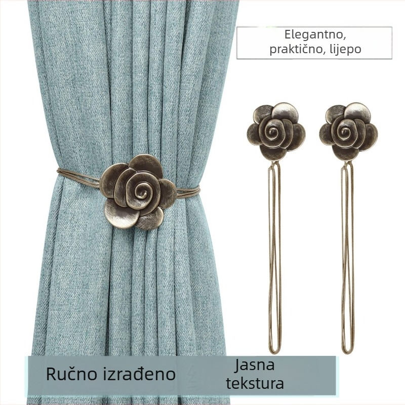 Kuka za zavjese, smola, modern minimalistički stil, prilagodljivo