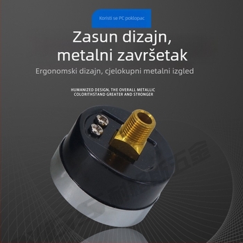 Tlakomjer zraka s točnošću, nominalni promjer 40 mm, raspon 0-1, točnost razred 1.6, model Y40-01, NGS