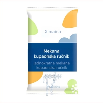 Jednokratni ručnik za kupanje, individualno pakiran, 100% visko vlakno, biljna vlakna, prilagodljiva obrada, brzo upijanje vode 0–5 s, pogodan za hotele i privatne smještaje