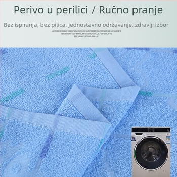 Ljetna pamucna ručnik-deka, 100% pamuk, 1000 g, reaktivno bojanje i jacquard tkanina, moderni minimalistički stil