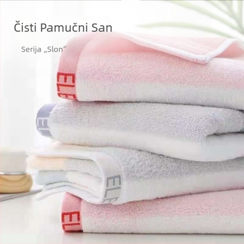 100% pamuk, debeli i mekani ručnik za lice, upijajući, za kućnu uporabu, odraslima