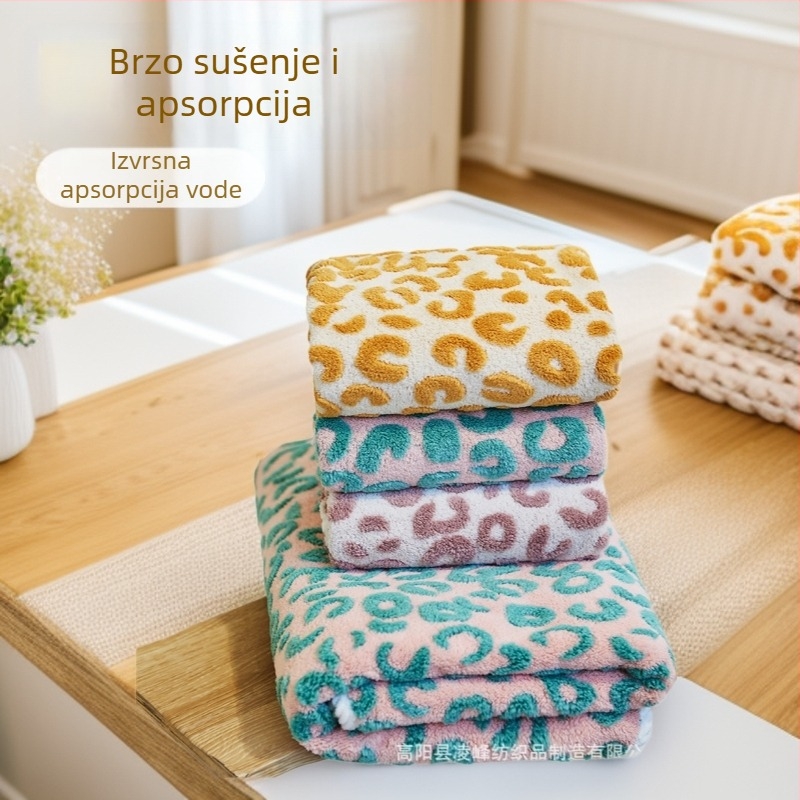 Penetrator ručnik od coral fleece, za lice, jacquard, 150d, 80–100 g