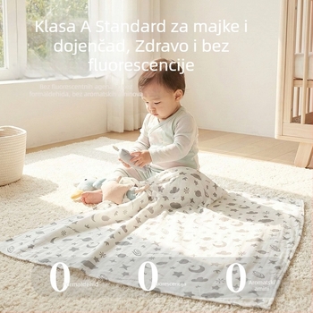 Deka od bambusovih vlakana - ljeto, lagana (<300 g), crtani uzorak, premium kvaliteta