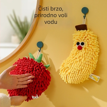 Ručna krpa od coral fleece; pređa 150d; težina 30–50 g; visoke i niske dlake, spiralne vlakno