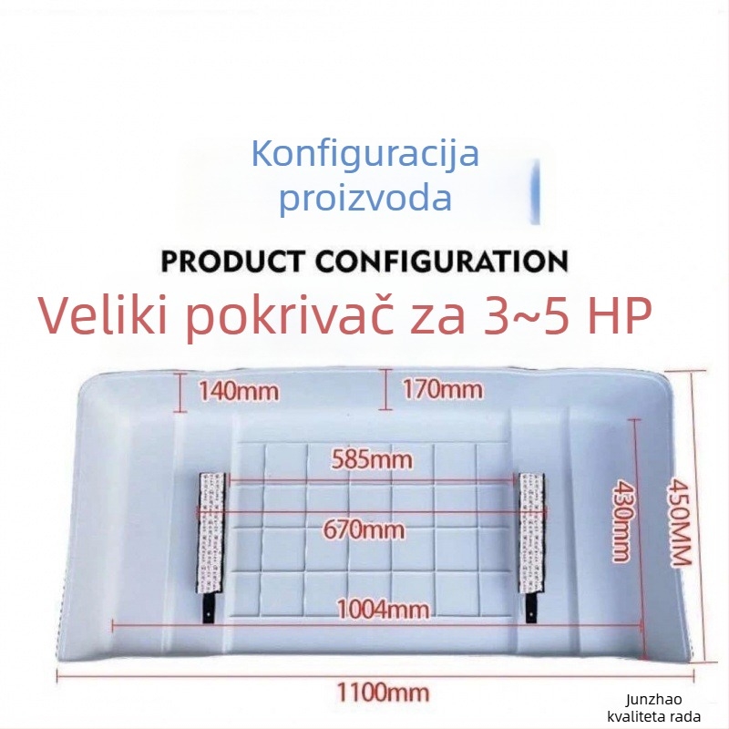 Vanjski pokrov klimatizacijskog uređaja – otporan na prašinu, kišu i sunce; prilagodljiv (Materijal: Drugi; Stil: Starinski; Kategorija: Pokrov za klimatizator)