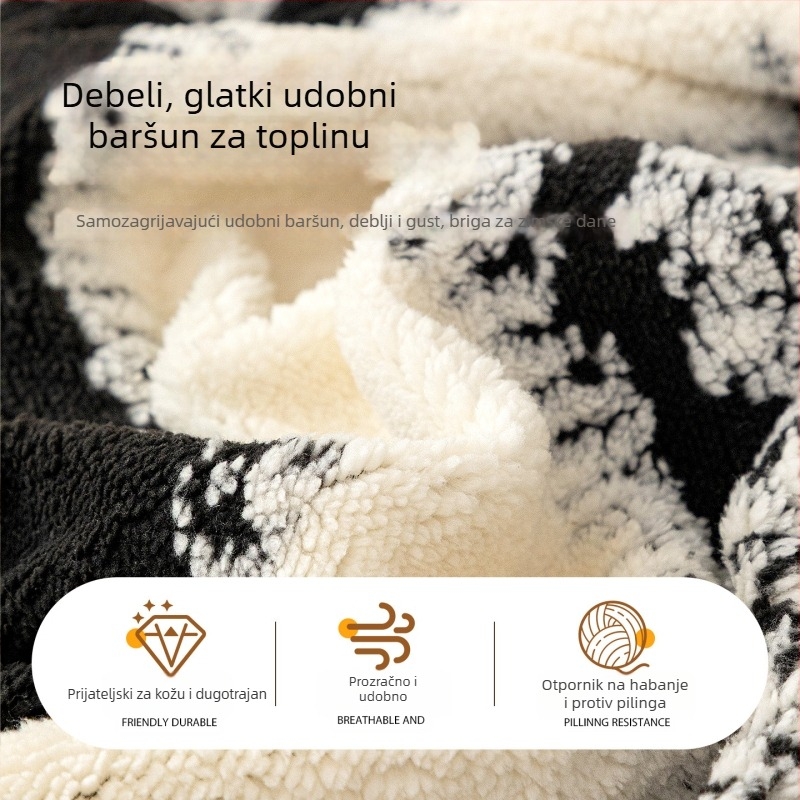 Dongbo navlaka za kauč od Shu pamuk-velur materijala, za trosjed, prugasta, minimalistički modern stil