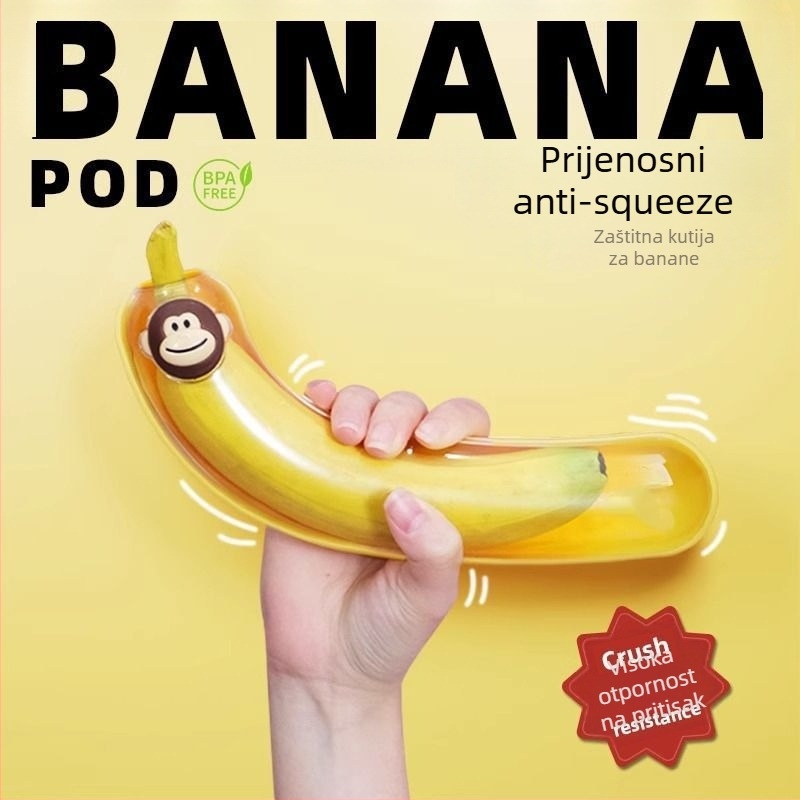 Banana kutija za skladištenje - standardni materijal, prijateljska marka, sladak i jednostavan stil