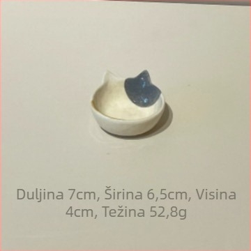 Japanski stil keramički set posuđa — četvrtaste zdjele i tanjuri, podglazurna dekoracija, pogodna za mikrovalnu pećnicu, jogurt zdjela