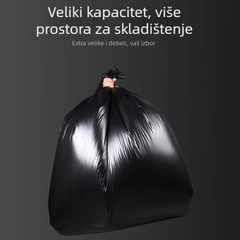Smeće vreće od polietilena, debele, za komercijalnu upotrebu u kuhinjama i hotelima, nebiološki razgradive