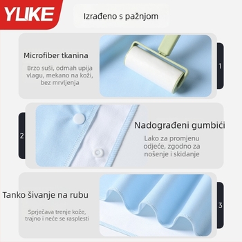 Yuke Brzo sušeći mikrovlakna ručnik s kapuljačom za odrasle, upija i bez vlakana, 400–500 g, 16 niti, Jacquard i obična tkanina s rubom kukom