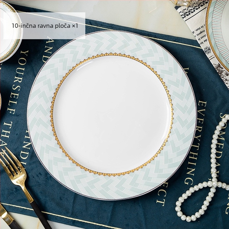 Set zdjela za rižu od bone china, kružni oblik, podglazurna površina, mikrovalna kompatibilnost, tisk logotipa i prilagodba