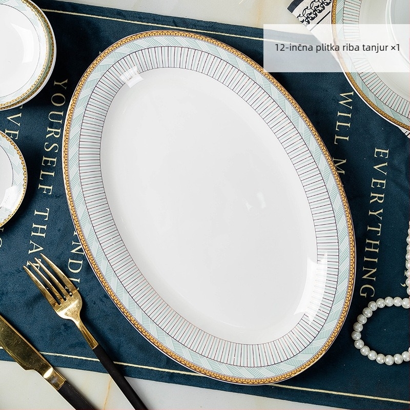 Set zdjela za rižu od bone china, kružni oblik, podglazurna površina, mikrovalna kompatibilnost, tisk logotipa i prilagodba