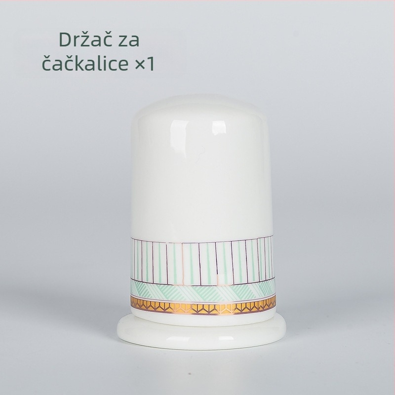 Set zdjela za rižu od bone china, kružni oblik, podglazurna površina, mikrovalna kompatibilnost, tisk logotipa i prilagodba