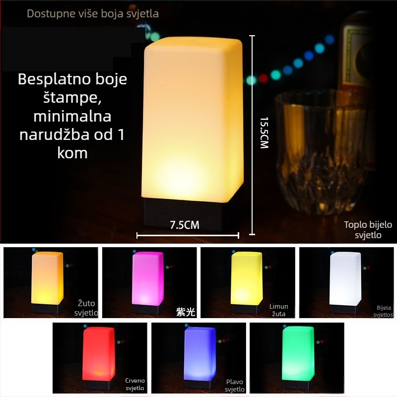 Bar stol LED svjetlo, kreativni stil, plastično kućište, 220V, CE certifikat