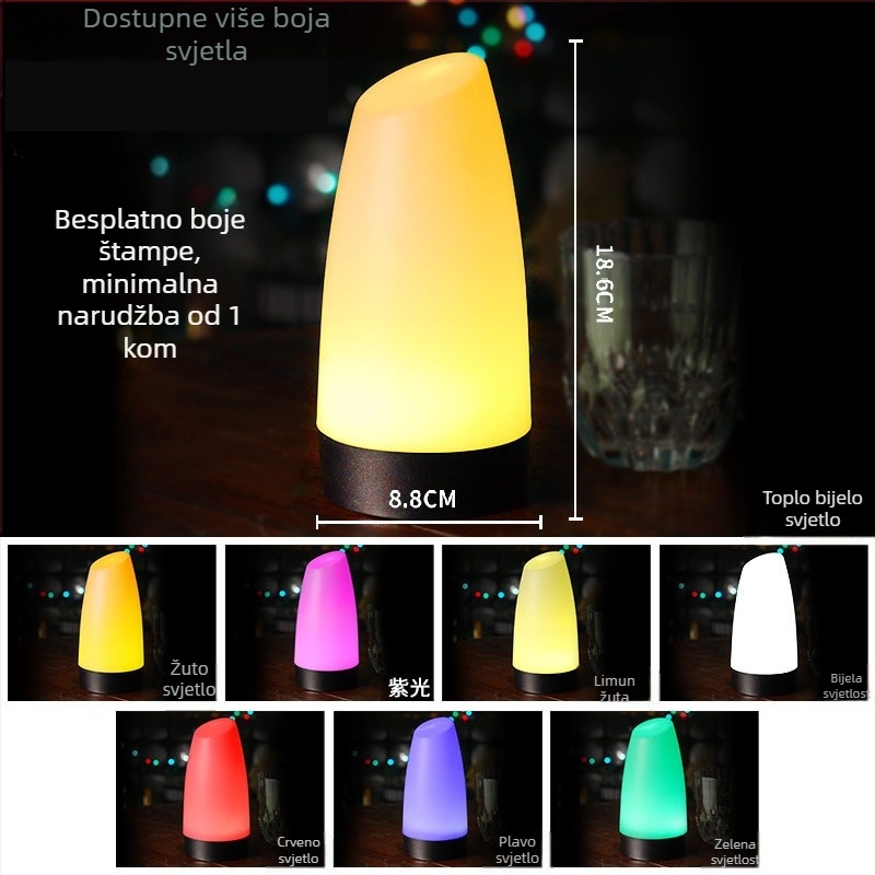 Bar stol LED svjetlo, kreativni stil, plastično kućište, 220V, CE certifikat