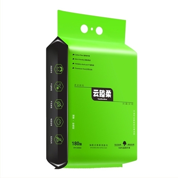 Yunzhenrou Jednokratne maramice za lice od 100% pamuka, guste, za salone, za kačenje, stil donje ekstrakcije, 80 g/m², obiteljsko pakiranje