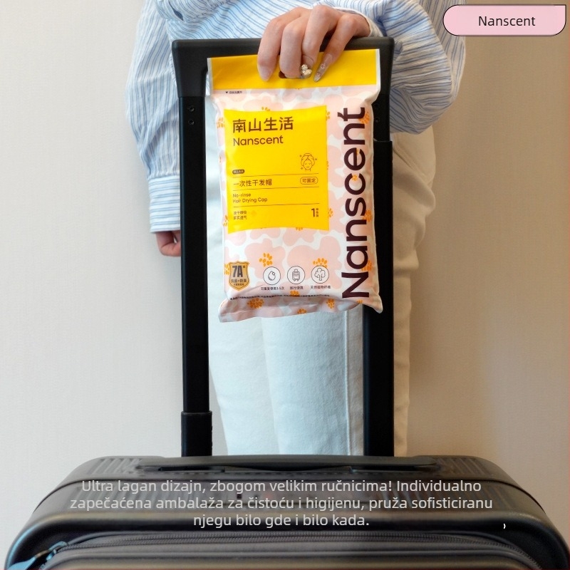 Kapa za sušenje kose (Brand RIWAY; Materijal: Viskozno vlakno; Vlakna: 90gsm; Težina: 30–49 g; Šifra proizvoda: A001)