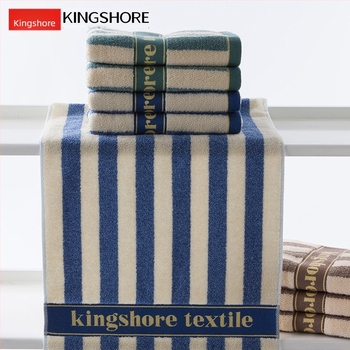 Kupaonski ručnik KING SHORE od 100% pamuka, model G1028, debel i produžen, nježan prema koži, težina 100–120 g
