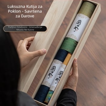 SUSHION CERAMICS čajna krpa — platno, podrijetlo Dehua, stil Novi kineski stil