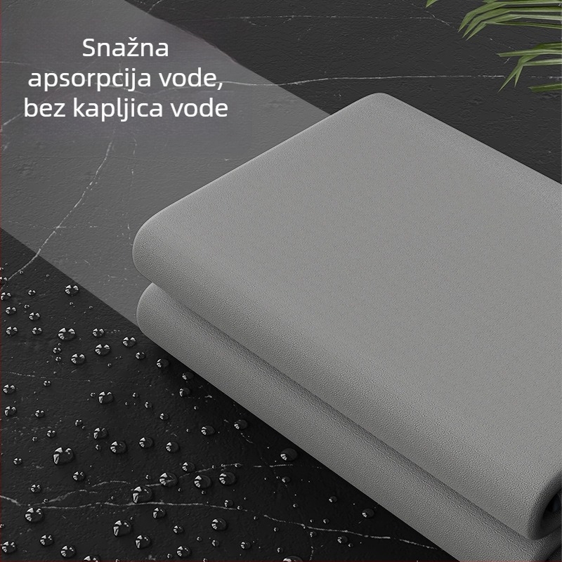 Velur krpa za pranje automobila, debela, upija, bez dlačica, dvostruka krpa za unutarnje čišćenje