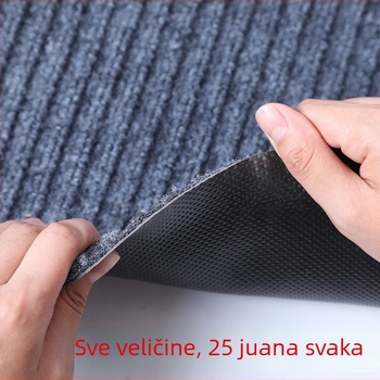 Veliki podmetač za ulazna vrata, hodnik i kuhinju; crveni kućni tepih, upijajući i protuklizni.