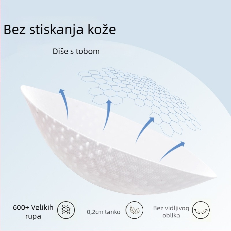 Sportski grudnjak za djevojčice 12–15 godina, najlon, stil prsluka, čvrste pune šalica, tanke oblikovane šalice od spužve, podstava od viskoze 80–90%, fiksni dvostruki naramenice, prozračan i udoban