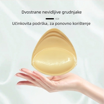 Mimanfen trokuti dvostrano samoljepljivi umetci za kupaći kostim – debeli, prozračni, oblikujući umetci