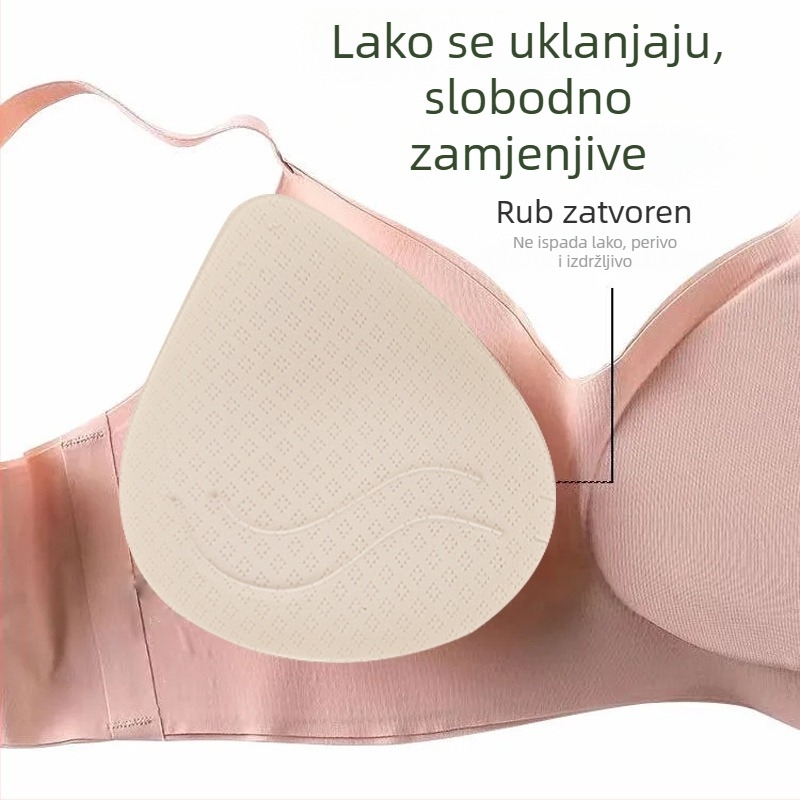 3 cm debeli umetak za prsa - unutarnja spužvasta podloga za sportski top i grudnjak, univerzalna zamjena za žene
