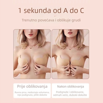 Ulošci za grudi za žene, u obliku manga, za male grudi, nevidljivi bez naramenica, prozračni, protivklizni