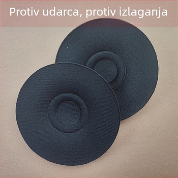 Pamukaste tanke nevidljive jastučiće za grudi, prozračne, ponovno upotrebljive, okrugli oblik bradavice, seksi stil