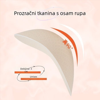 Ramenski jastuk, debela spužva, 3D bezšivni dizajn za kapute i odijela, unisex (Brand: Honey ziji; Materijal: pamuk; Debljina: debela; Funkcija: bez tragova, prozračna, poboljšava pristajanje)