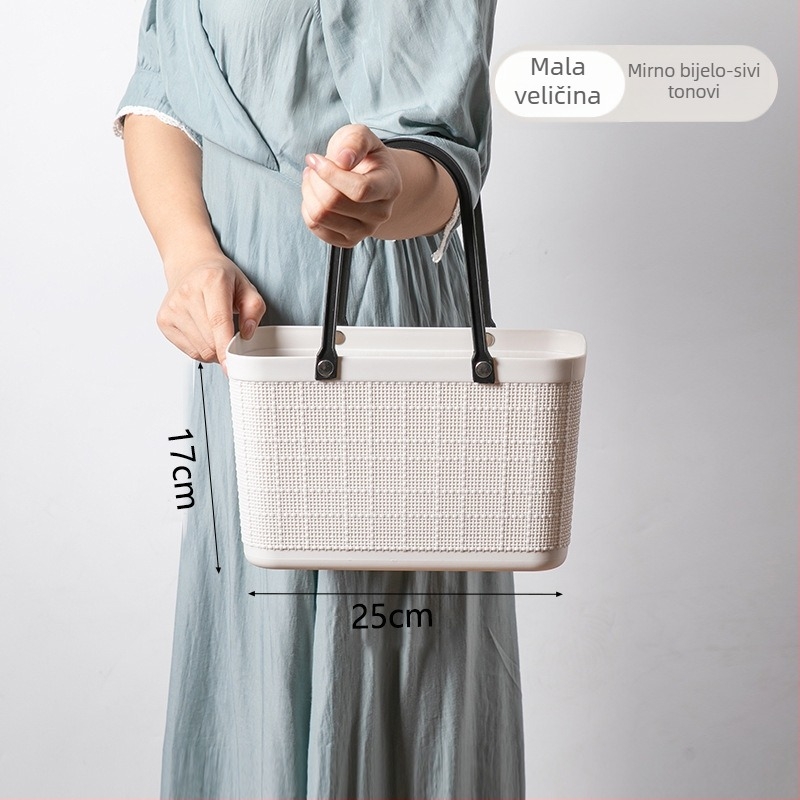 PP plastični koš za voće i povrće, pastoralni stil, izdanje ljeta 2024