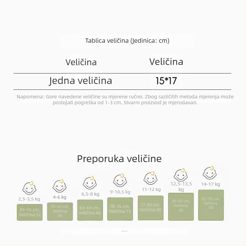 Pamukani zimski šal za bebe i djecu – vjetrootpornost, topao oko vrata