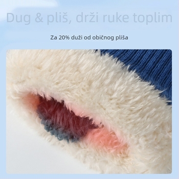 Unisex zimske rukavice za skijanje - vodonepropusne, otporne na vjetar, tople, s osjetnim zaslonom, s podijeljenim prstima