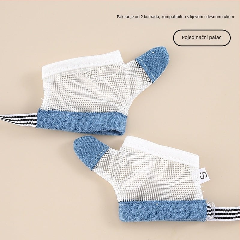 Dječje rukavice protiv grizenja prstiju – unisex, protuklizne, za sve sezone, proljeće 2025